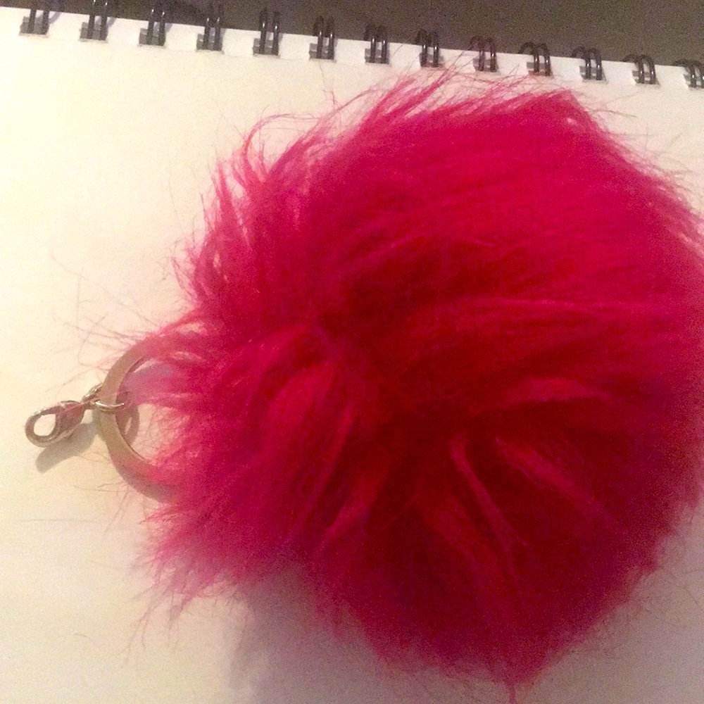 Pink keychain